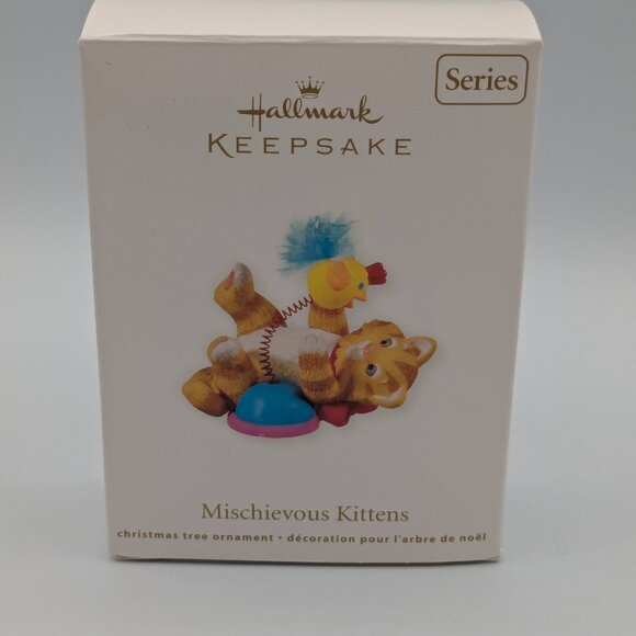 Hallmark Keepsake Mischievous Kittens 2011, 13th in Series Christmas Ornament - Picture 8 of 11